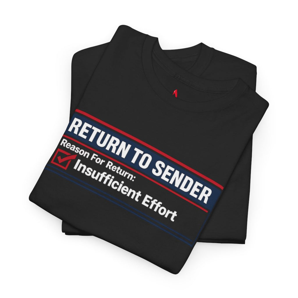 Return To Sender Signature Tee