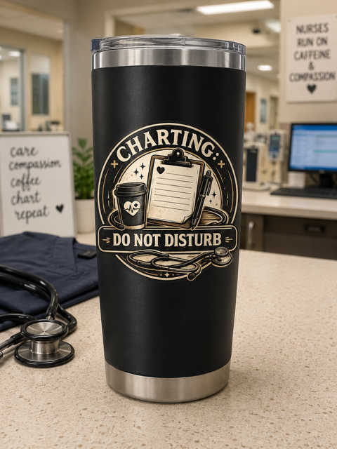 Charting: Do Not Disturb 20oz Tumbler